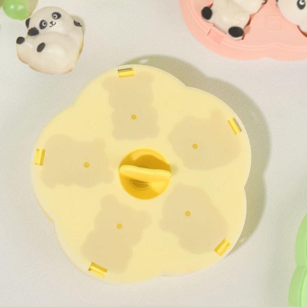 

Silicone Steamed Cake Mold Cartoon Rice Cake Mold Panda Silicone Mold for Pudding Jelly
