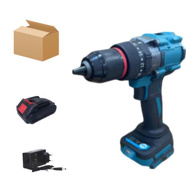 160n Large Torque 13mm Brushless Lithium Impact Drill & Multifunctional Electric Screwdriver/Ice Drill