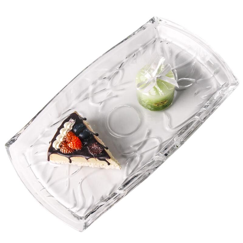Flavinmci Nordic Crystal Glass Fruit and Snack Tray