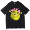 Shrek T Shirt Women Korean Clothes Graphic Vintage Psychedelic T Shirt Classic University Women Psychedelic Vintage Graphic