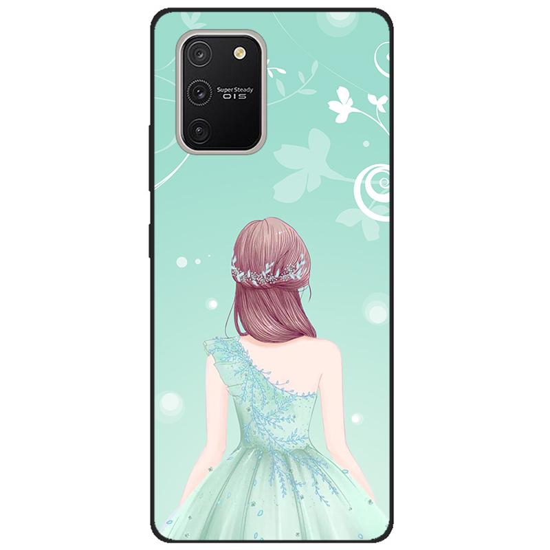 For Samsung Galaxy S10 Lite Case G770F Silicone Black Soft Back Cover for Samsung S10 Lite Case 2020 TPU S10Lite Cover S 10 Lite