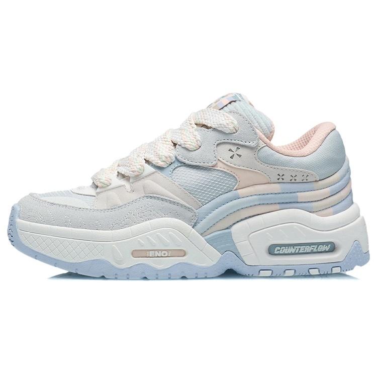 (WMNS) Li-Ning CF The One  Smoke Grey Blue  Women s AGCR438-5 EU 37