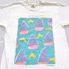 Vintage 90er Jahre OCEAN CITY MARYLAND KUNST T-Shirt MEDIUM weicher Segel 80er Jahre