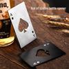 Ace of Spades Electric Stainless Steel Beer Bottle Opener