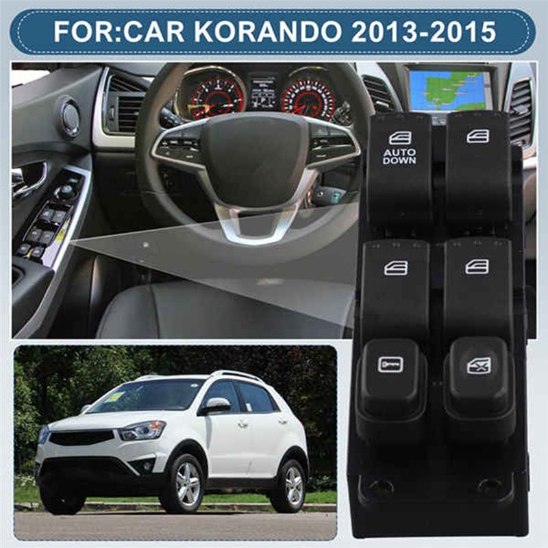 ABLZ-For Ssangyong Korando 2013-2015 Front Left Power Window Control Switch 8581134000 Car Replacement Part