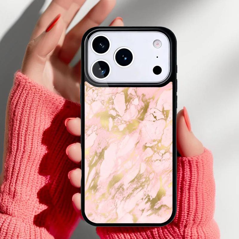 Gold Marmor Handyhülle für iPhone 17 16 15 14 13 Pro Max Rückseite für 12 11 Pro Hülle