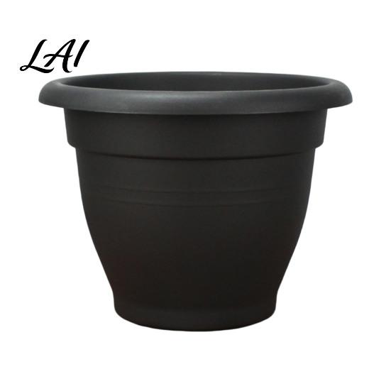 Outdoor Yard Plant Holders Round Flower Pot Lightweight Pot with Drainage Modern Herb Planters for Home Holes Planter Indoor And Plants UV Resistant