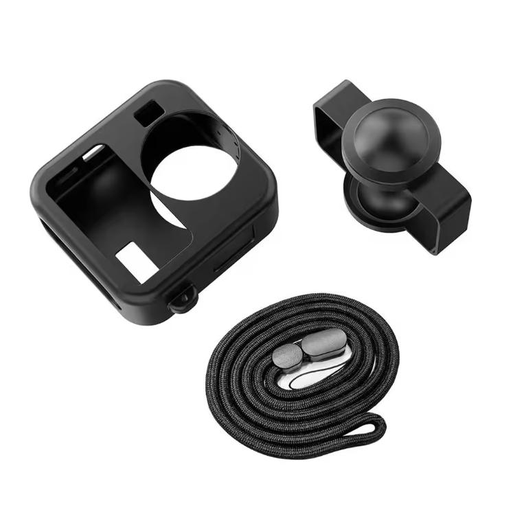 2026 Silicone Protective Case For GoPro MAX2 Shockproof Scratch-resistant Lens Cover Protective Shell Battery Side Cover Protect