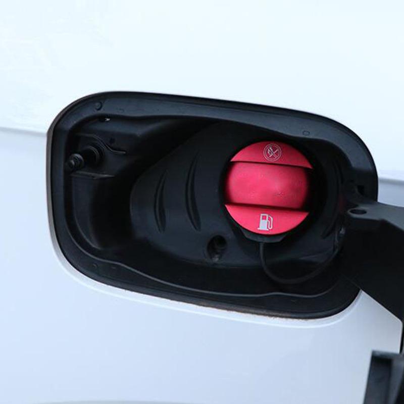 For VW Sagitar Scirocco Toureg Sharan Phideon Teramont Atlas T-ROC 1pcs Car Inner Gas/Fuel/Oil Tank Cover Cap Sticker Trim Frame
