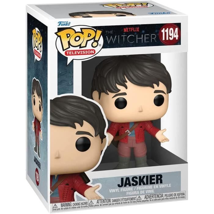 Figurine Funko Pop! TV : Witcher - Jaskier (Red Outfit)