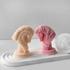Multifunctional Horse Head Shape Scented Candle Silicone Mold Flexible Candle Molds for Sculpting Artistic Pieces
