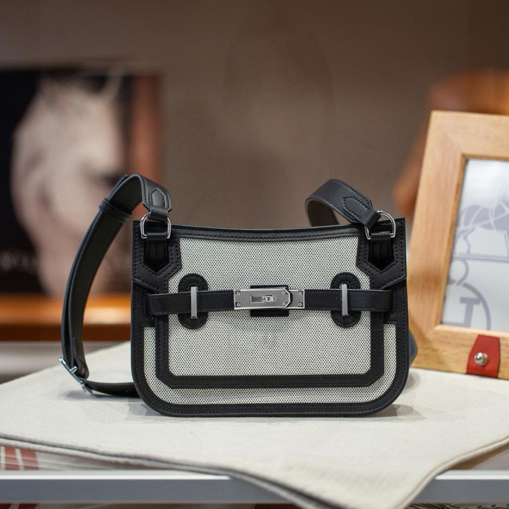 Mini Geling Race Horse Pattern Bag Will Launch Swift Cowhide High-end Sensory Single Leather Tote Bag For Women