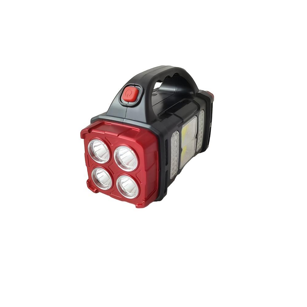 COB Multi-Functional Outdoor Solar Emergency Handheld Spotlight USB Charging, Camping, Hiking, Night Fishing