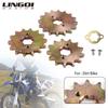 LINGQI RACING Front Engine 530 Chain Sprocket With Retainer Plate Locker 25mm 13T 14T 16T For ATV GY6 Kart Buggy Quad Scooter