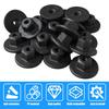 50PCS BMW X3 X5 X6 Car Clips Hex Head Plastic Self-Threading Nut Retainer Chassis for Rear Bumper Splash Shield Auto Parts