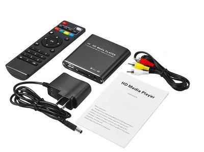 SUNNY 4K kompatible Medien horizontale und vertikale Anzeige Wiederaufnahmefunktion Wiederholung USB-Karte Video- und Musikspeicher HDMI RCA-Ausgang Signage Player,