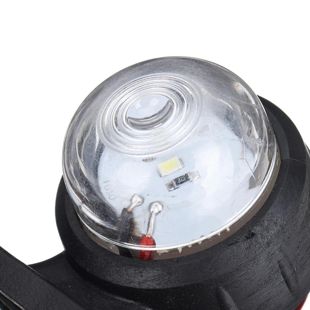 1/2pcs 12V 24V Truck Trailer Lights LED Side Marker Position Lamp Lorry Tractor Clearance Lamps Parking Light Red White
