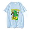 T-shirts MEN Parachute Crocodile T Shirts 100% Cotton Photo Tshirts Anime Print Cartoon Fashion