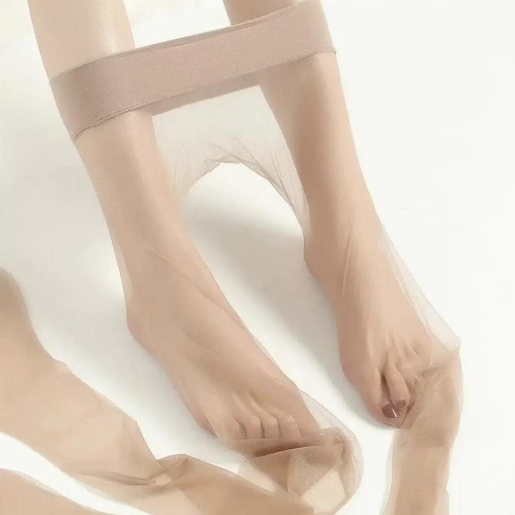 Collant Donna Opachi Invisibili a Vita Alta Ultra-Sottili 0D Color Correttivi Senza Cuciture