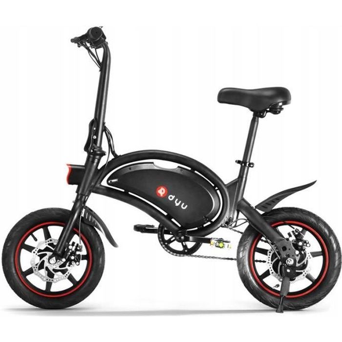 Vélo Électrique Pliant DYU D3F - Batterie 10Ah 14 Pouces - 250W