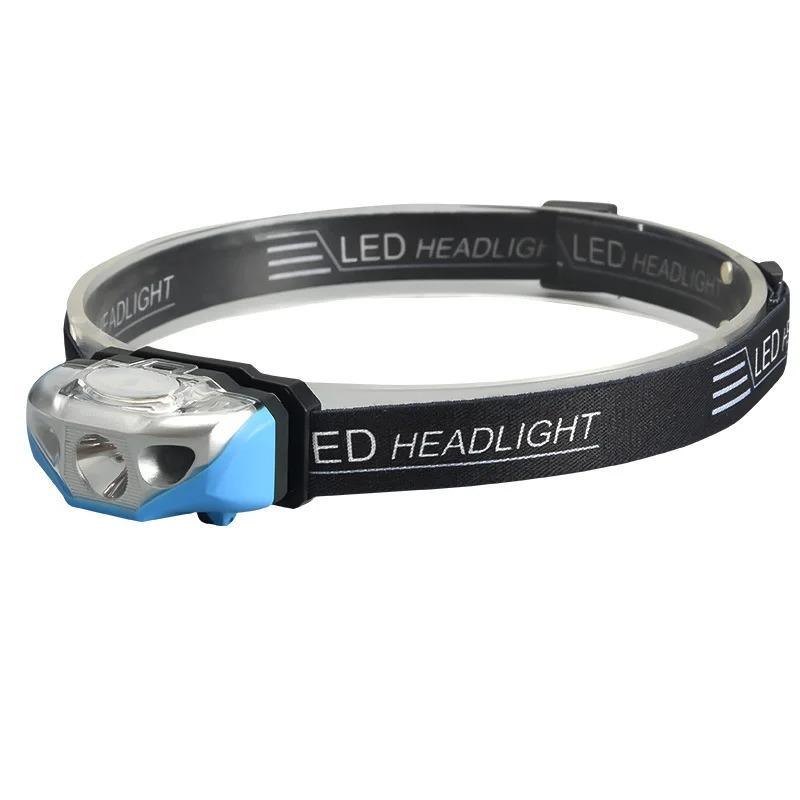 

Светодиодный налобный фонарь, мини-перезаряжаемый датчик движения тела, фара для кемпинга, фонарик, налобный фонарь с USB