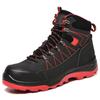 Custom Anti Puncture Steel Toe Work Shoes Waterproof Plush Lining Puncture Proof Industrial Safety Shoes Boots