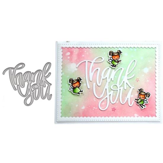 Metall-Stanzformen „Thank You“, zum Selbermachen, für Sammelalbum, Prägung, Papier, Kartenherstellung, Schablone, Form