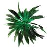 ABWR-Approx. 300Pcs Dyed Decoration Rooster Cock Feather Green