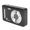 4K Digital Camera 64MP HD AF Auto   16X Zoom Anti Shake Portable Compact Camera for Travel Photography