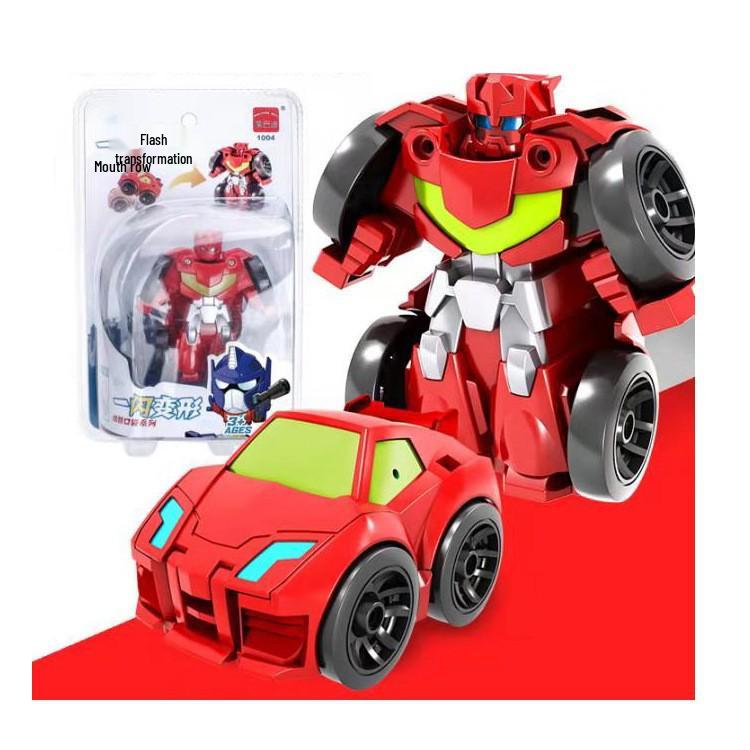 Montbadi Transformable Mini Toy Car Robot: King Kong Yellow Jacket Optimus Prime Edition - Perfect Children s Gift