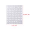 Shining White Ribbon Bow Nail Stickers 3D Nail Art Design Decoration Decals Ribbon Bow Diy Manicure Stickers