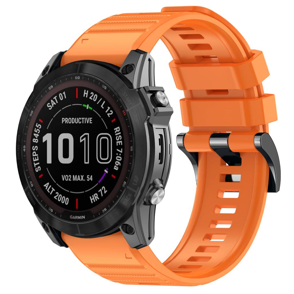 22mm 26mm Silikonarmband für Enduro 3 Tactix Armband für Garmin Fenix 8 E 7 7X Pro 5 5X Plus 6 6X Pro Epix Gen 2 QuickFit Band