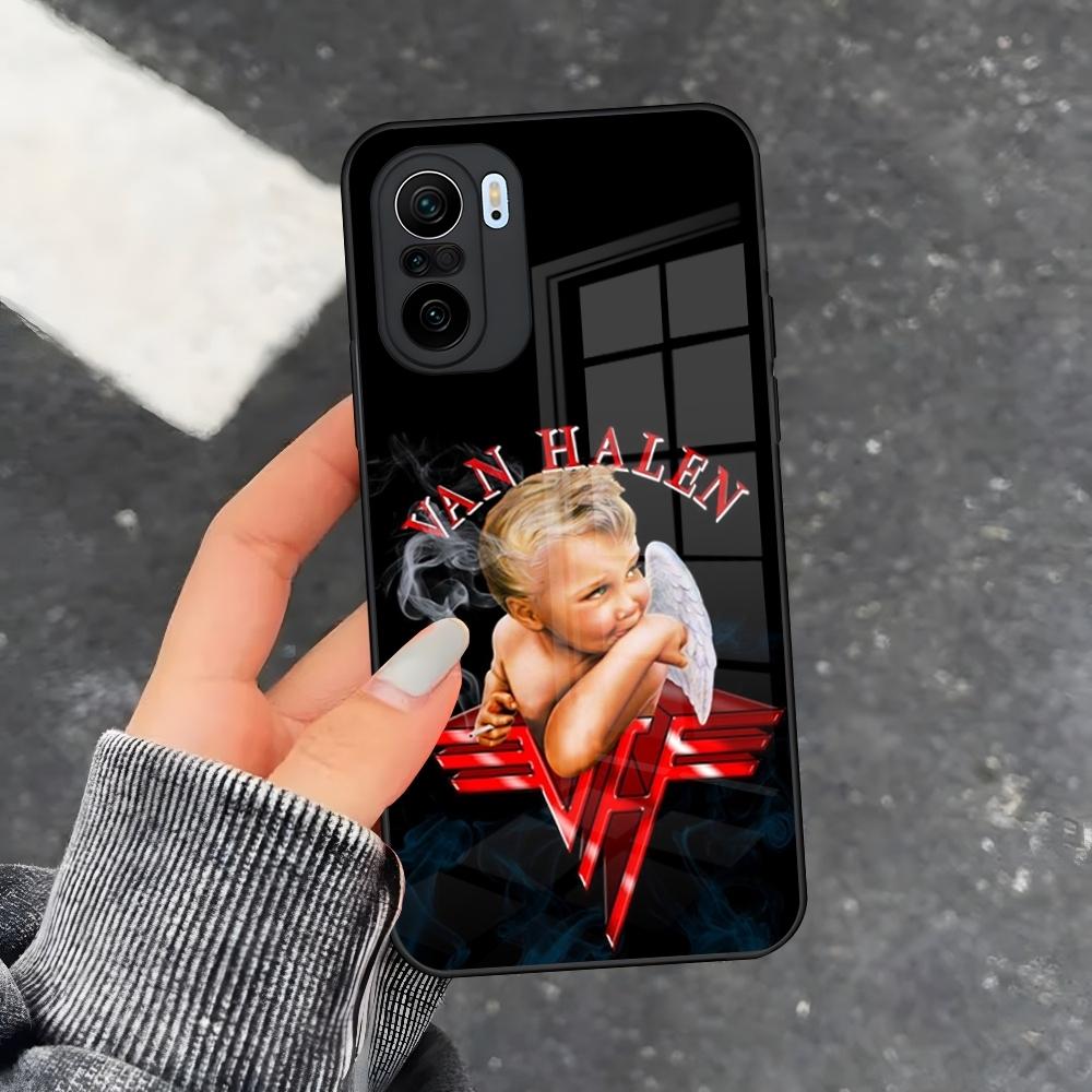 Eddie Van Halen Graphic Guitar Phone Case for Xiaomi 15 14 13 12 X Redmi Note 10 Mi 11 S Lite T Pro ultra glass Cover