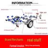 Yacht & Dinghy Trailer Roller Set: Bottom & Side Rollers for Accessories