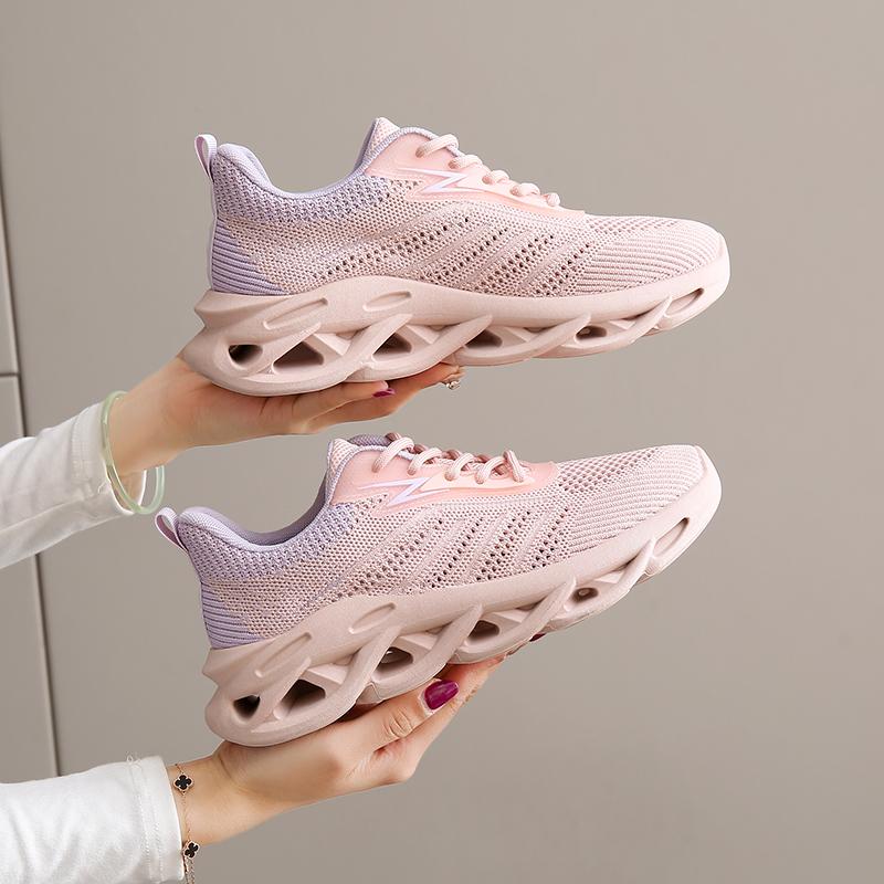 Woman Shoes New Sneakers Platform Lightweight Mesh Jogging Summer Breathable Thick Soled Tennis Casual Running Shoes 35-40
