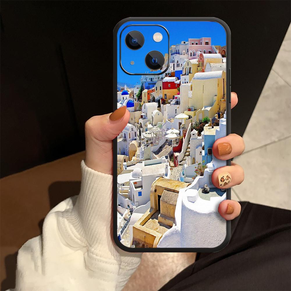 Art Beautiful Landscape Phone Case Cover Coque For Iphone Xiaomi Mi Samsung Galaxy Redmi Note A S 11 12 13 14 15 22 23 24 5G Pro Plus Max Fe Ultra