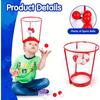 Head Mounted Basketball Shooting Toy Top of Head Throwing Game Children Party Interactive Sports Toy Gift for Boys and Girls