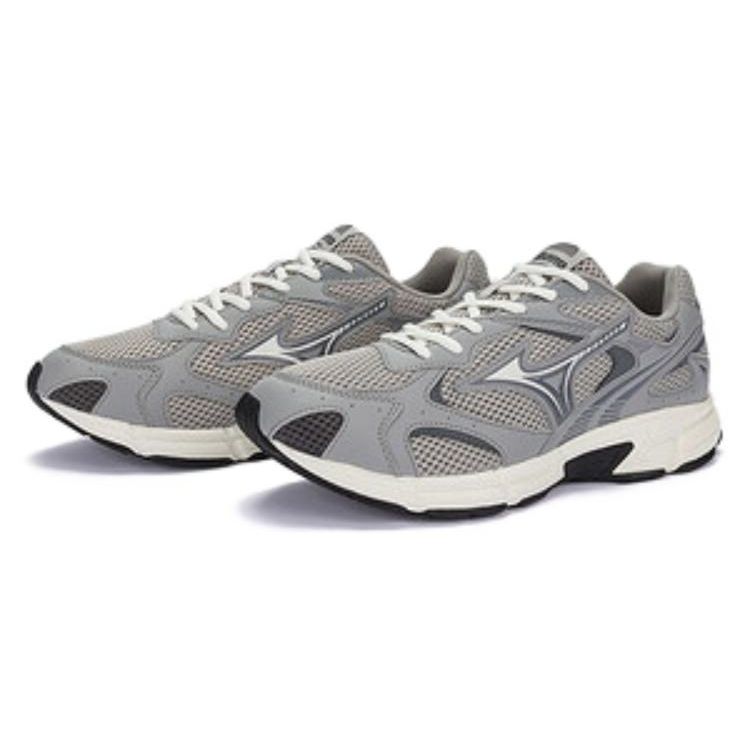 Mizuno Speed 2K Retro Trend Non-Slip Wear-Resistant Breathable Low-Top Running Shoes Unisex Sneaker Gray D1GH222901