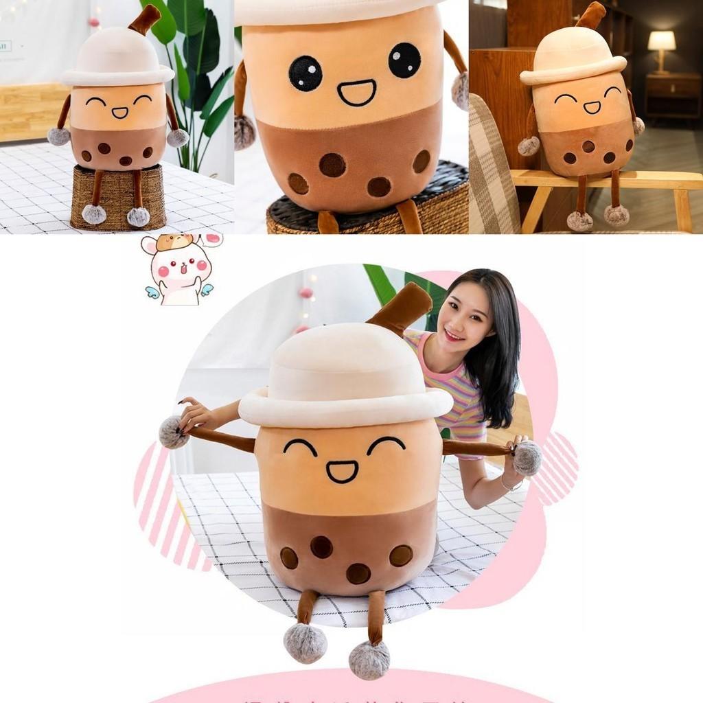 Entzücklicher Bubble Tea Boba Becher Weiche Milch Tee Kissen Plüschtier Für Kinder Und Erwachsene