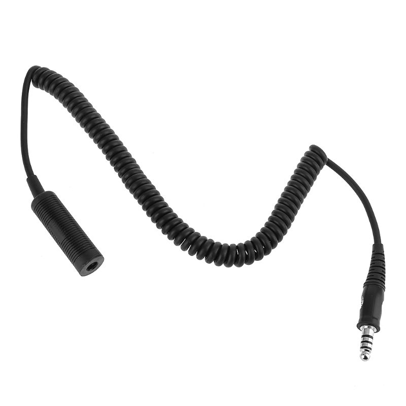 Headset Adapter Cable  Stable -92A/ to -174/ Helicopter  Headphone Extension Line Cable Cord