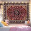 Persian Mandala Tapestry Boho Vintage Ethnic Wall Hanging for Bedroom Living Room Dorm Hippie Home Decor