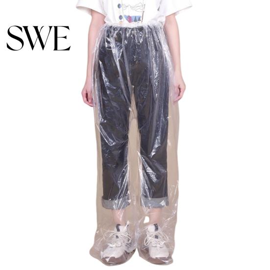 Outdoor Kleinkind Strampler Wasserdichte Regenhose Elastischer Bund Hose für Herren Damen 130cm/107cm Nicht bedeckende Länge Nicht Einweg Schneesport