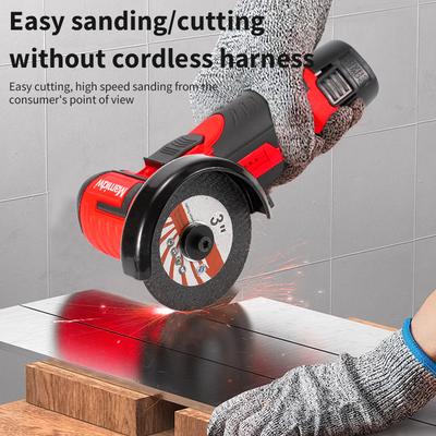 Mamidw Brushless Electric Angle Grinder Electric Grinding Cutter Rechargeable Polishing Machine For Milwaukee Battery Pins