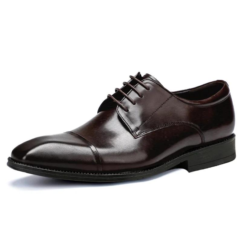 Pantofi Formale de Afaceri din Piele Neagră Pantofi de Modă pentru Bărbați Pantofi Casual de Gală Pantofi Oxford Formali Italieni Clasici Pentru Bărbați Zapatos Hombre