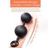 Inflatable Anal Plug with Steel Balls Prostate Massager G-spot Clit Stimulator Adult Toys for Men