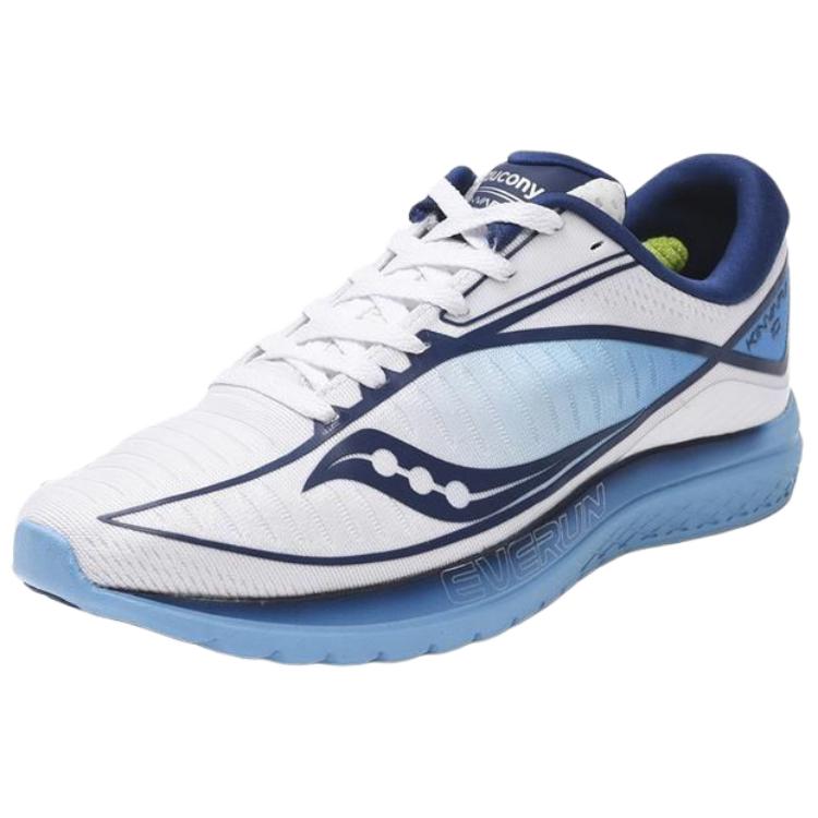 SAUCONY Kinvara 10 Comfortable Soft Nylon Non-Slip Wear-Resistant Low-Top Casual Running Shoes Unisex Sneaker White S10467-3