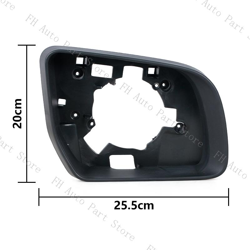 For Ford Everest 2016-2020 Ranger Pickup 2012-2018 Car Wing Door Side Exterior Rearview Mirror Frame Case Trim Housing Shell