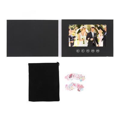 Electronic Video Greeting Card HD 720P Video Brochure 128M Memory Electronic Video Book with LCD