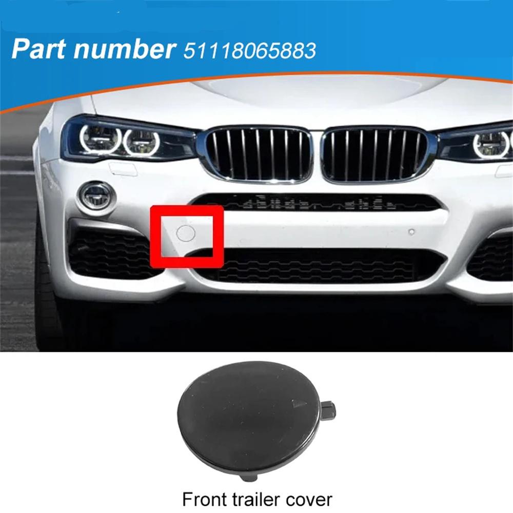 Front Bumper Tow Hook Cover 51118065883 Fit for BMW X3/X4 2015-2018