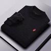 STORN Men's Fashion Solid Long Sleeved Polo Shirt Attumn Winter Comfortable Top